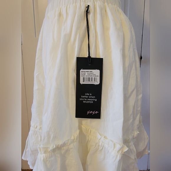 Wildfox Ruffled Short Skirt - Picture 8 of 9